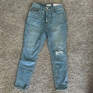 NWT LOFT Petites Curvy High Waist Skinny Jean